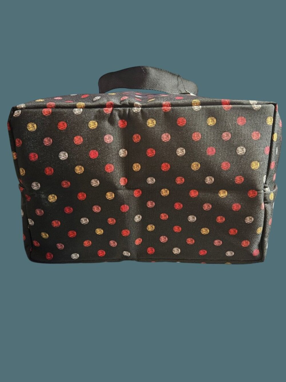 Vera Bradley Havana Dots Beach Travel Drawstring Closure Family Large Tote Bag - Picture 6 of 13